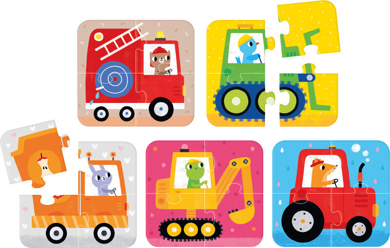 Banana Panda On-the-Go Puzzles – Logikspiel, 1 Spieler, ab 2 Jahren