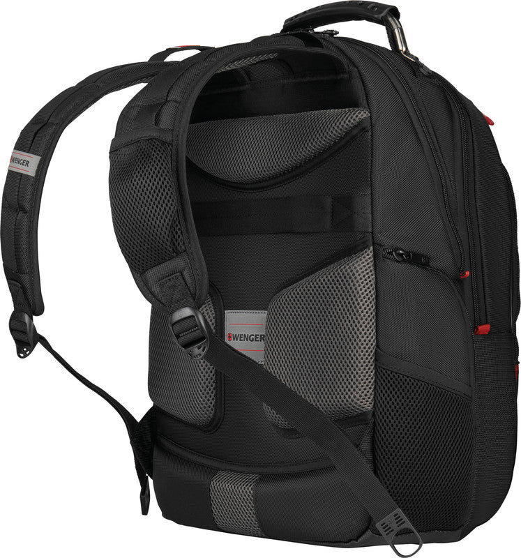 Wenger/SwissGear Wenger Pegasus Ballistic Deluxe – Notebook-Rucksack – für 16"-Notebook, 25 l, Polyester, Schwarz