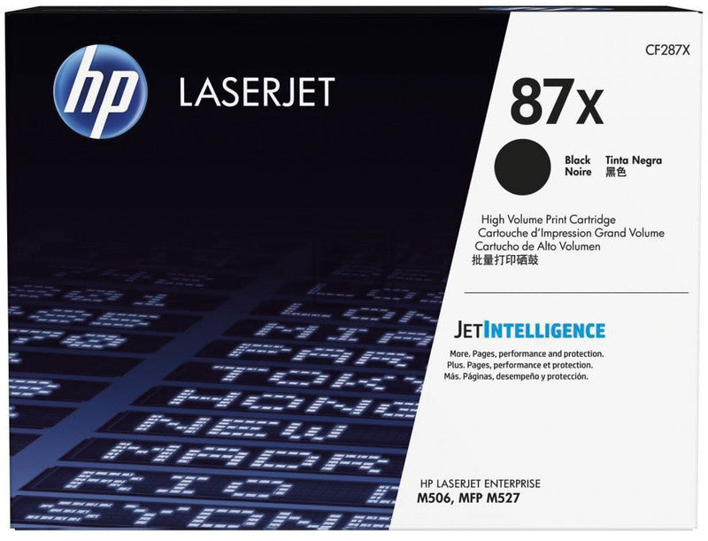 HP Toner 87X – schwarz, 18000 Seiten
