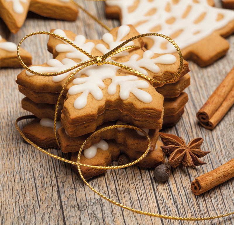 Präsent Kordel Wolga – Weihnachten – gold – Ø 2 mm × 20 m – Naturfasern