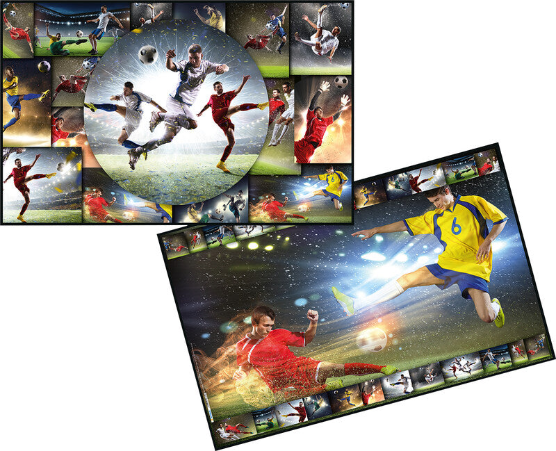 HERMA Thekendisplay 12× A4, 12× A3, 6 Ordner – sortiert, mehrfarbig