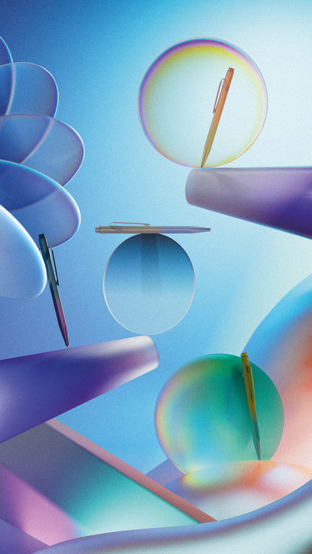 Caran d-Ache Kugelschreiber – Arktisgrün, Aluminium