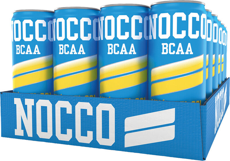 NOCCO Energiegetränk Limón del Sol zuckerfrei mit Koffein – 3,3 dl
