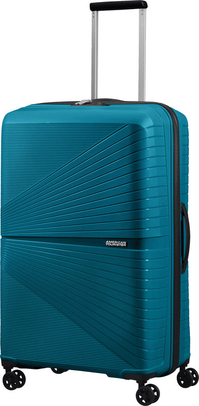 American Tourister Trolley Airconic – 101 l, Hartschale, 4 Doppelrollen, mit TSA, Petrol, 49 × 77 × 31 cm
