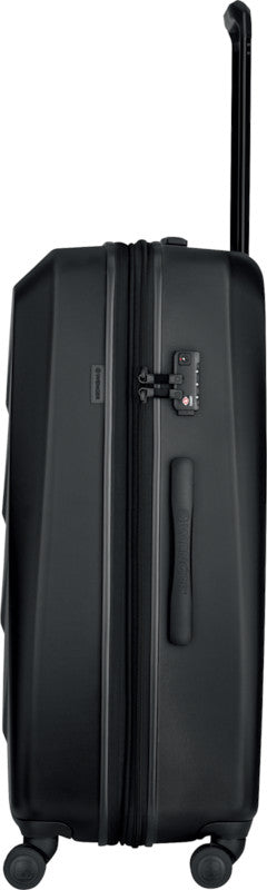 Wenger/SwissGear Wenger Trolley Prymo – 93 l, Hartschale PC, 4 Doppelrollen, mit TSA, schwarz, 52 × 76 × 30 cm