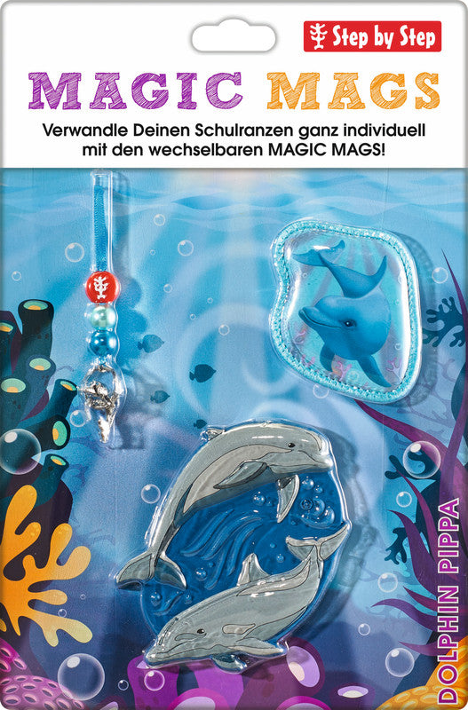Step by Step Magic Mags Zubehörset – 3-teilig – Dolphin Pippa – für Cloud, Space, 2in1 Plus und andere