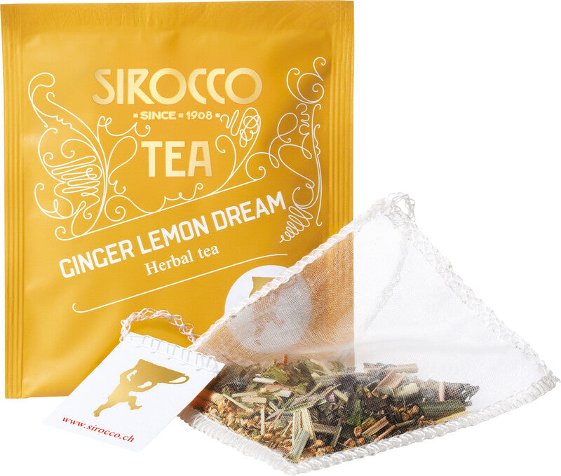 Sirocco Ginger Lemon Dream – Teebeutel, Kräutertee – 20 Beutel