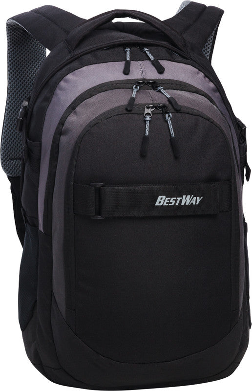 Bestway Evolution Air – Notebook-Rucksack – für 15"-Notebook, 22 l, Kunststoff, Schwarz/Mittelgrau