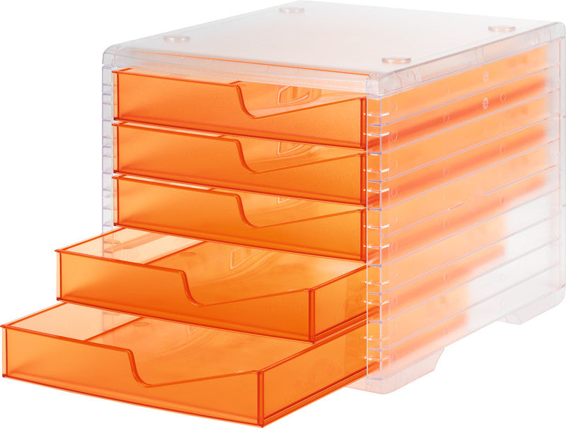 Styro Swingbox Schubladenelement Light – für A4 und C4 – 270 × 340 × 255 mm