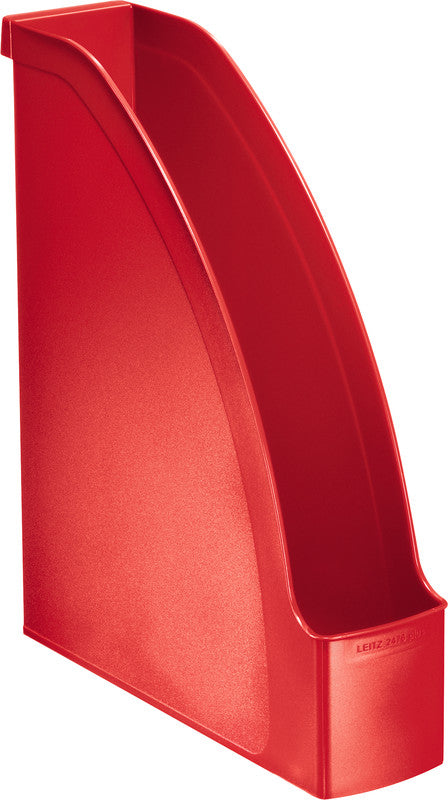 Leitz Stehsammler A4 – mit Griffausschnitt, 78 mm, Rot, Kunststoff (PS)