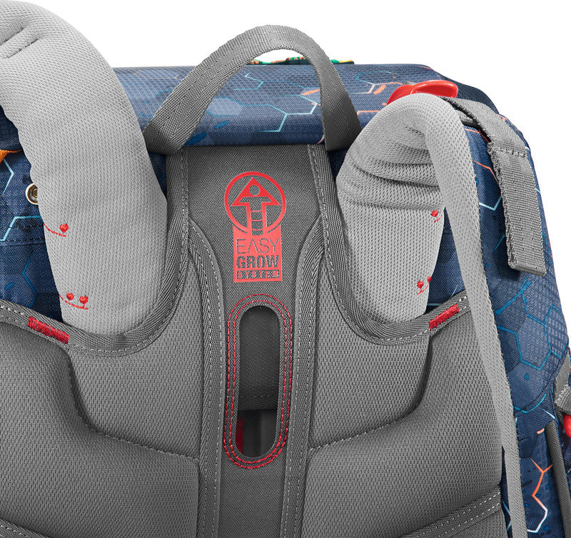 Step by Step Schulrucksack-Set – 5-teilig – Lava Dragon
