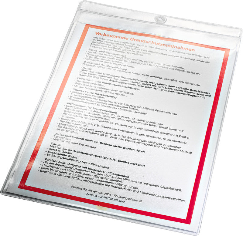 Leitz Sichttasche – 210 × 297 mm, transparent, Kunststoff