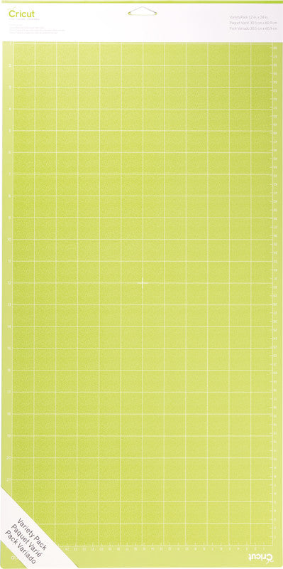Cricut Schneidematte – für Maker 3, 305×610 mm, leicht/normal/stark klebend, Mehrfarbig, 3 Stück