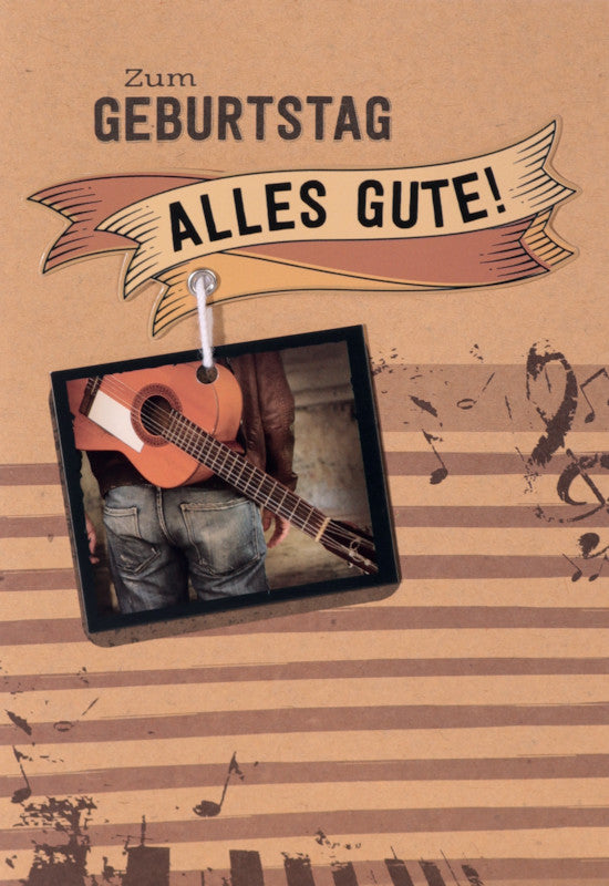 Kurt eulzer Geburtstagsgrusskarte – A6 (105 × 148 mm), Text DE, Karton