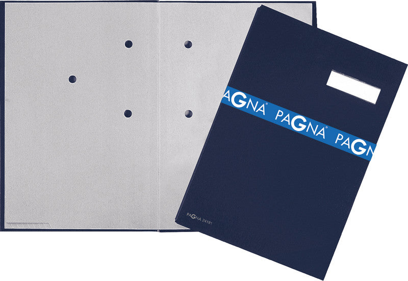 Pagna Sammelmappe für A4, Kunststoff, Blau