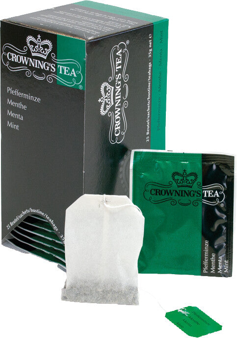 Crowning’s Tea Crowning's Tea – Pfefferminze – Teebeutel, Kräutertee – 25 Beutel