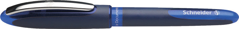Schneider AG Schneider One Business – Tintenroller, dokumentenecht, mit Kappe, 0,6 mm, Blau