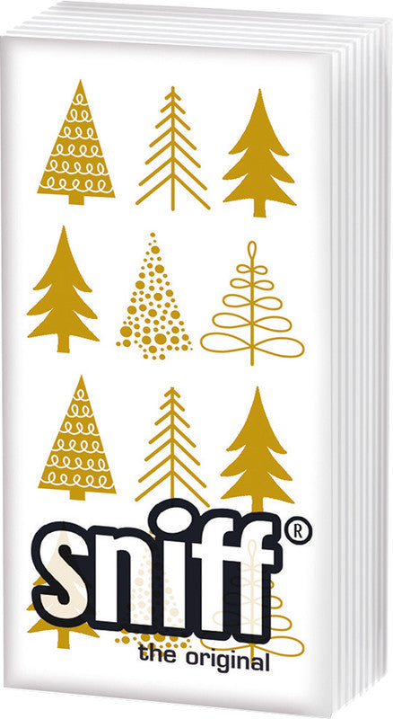 Sniff Taschentücher Pure Mood – 4-lagig, mehrfarbig, 215 × 220 mm – 10 Tücher