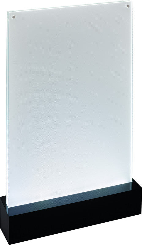 Sigel Tischaufsteller – 221 × 341 mm, transparent, wiederverwendbar, für A4
