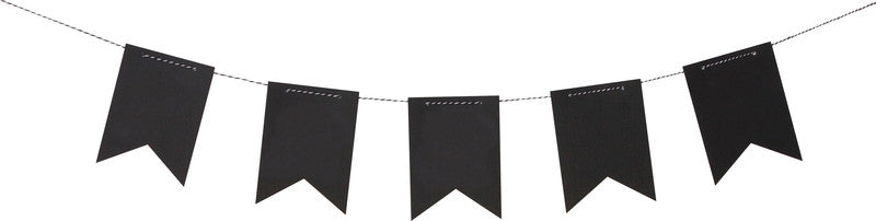 Folia Wimpelkette – Schwarz – 3.500 mm