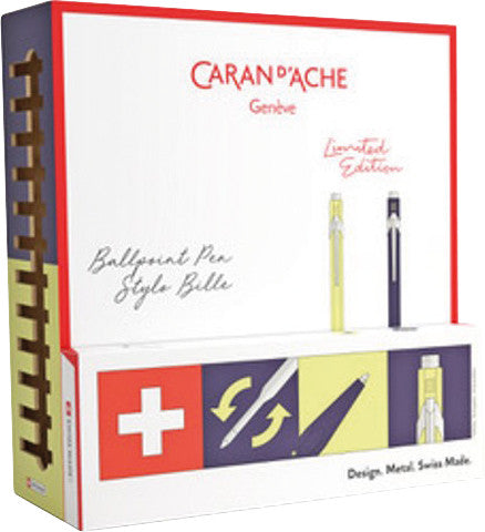 Caran d-Ache Caran d'Ache Kugelschreiber – sortiert, Aluminium