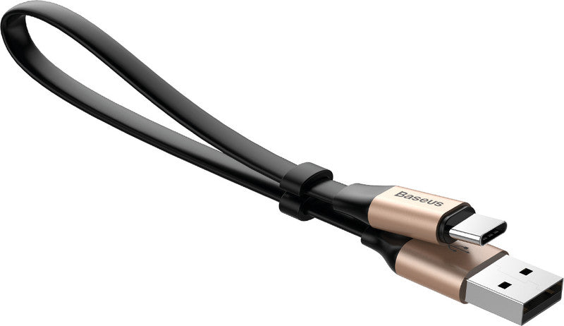 Baseus USB-Kabel, USB-C zu USB-A, 0,23 m, USB 2.0, Lade-/Datenkabel, für Geräte mit USB-C-Buchse