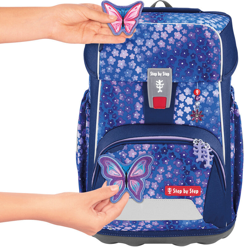 Step by Step Schulrucksack-Set – 5-teilig – Butterfly Maja