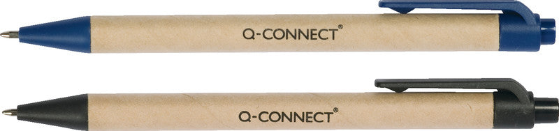 Q-CONNECT Kugelschreiber – Beige – 50 Stk.