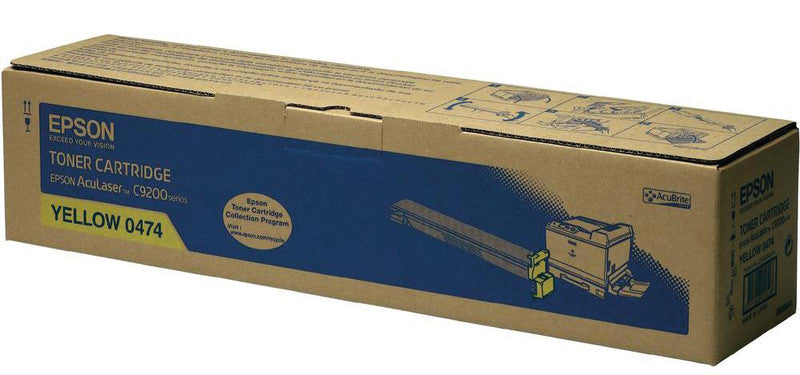 Epson Toner S050474 – gelb, 14000 Seiten
