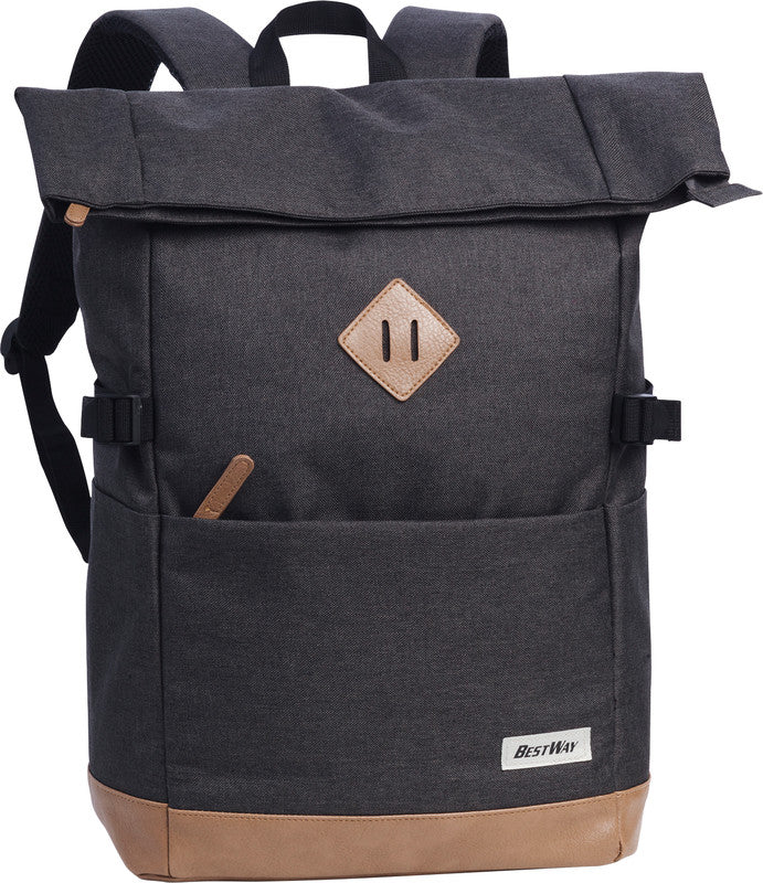 Bestway Campus Style – Notebook-Rucksack – für 15,6"-Notebook, 19 l, Polyester, Schwarz