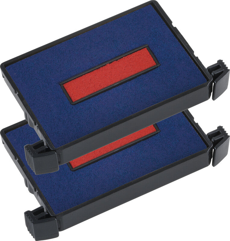 Trodat Ersatzkissen – für Modelle: 4750, 4750/L, 4755 + weitere, Kunststoff, Blau/Rot