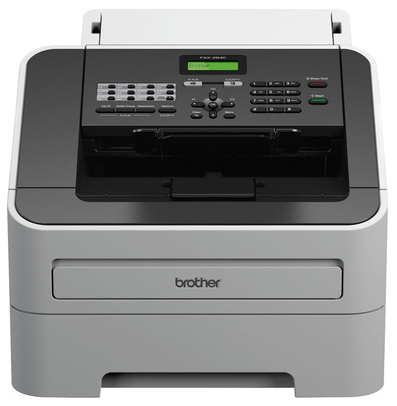 Brother Laserfax 2840 – 20 Seiten/Min., 33,6 kbit/s, ADF 20 Blatt, 250 Blatt