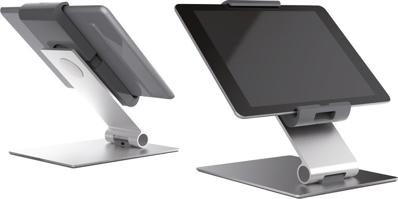 Durable Tablethalter – für Tablets 7–13", Aluminium/Stahl, Silber Metallic