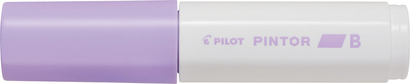 Pilot Pigment-Marker Pintor – Keilspitze 8 mm – Pastellviolett – Für dunkle Oberflächen geeignet