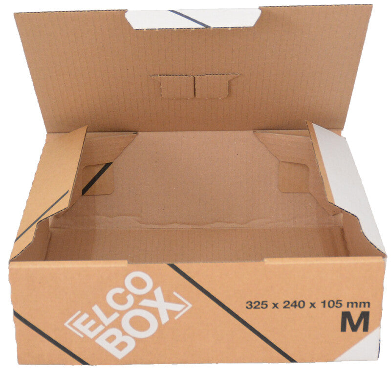Elco Versandbox Umzugsbox, braun – 340 × 255 × 115 mm