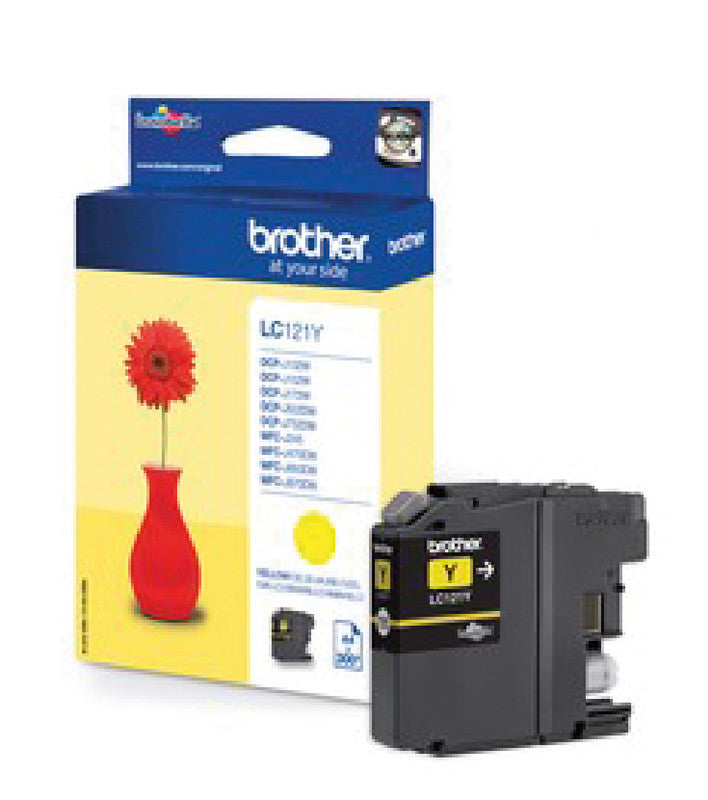 Brother Tintenpatrone, Gelb – für Inkjetdrucker