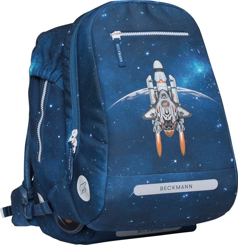 Beckmann Classic Schulrucksack 1st – Space Mission – aus recycelten PET-Flaschen – 22 l