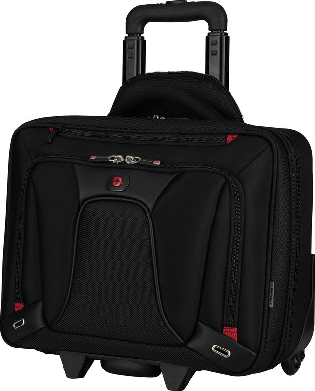 Wenger/SwissGear Wenger Notebook-Trolley Transfer – 18 l, für Notebooks bis 16", Weichschale, schwarz, 43 × 37 × 23 cm