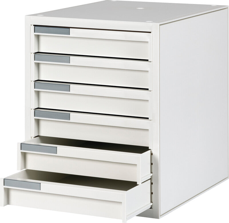 Styro Kay Schubladenelement – für Format A4 – 345 × 270 × 340 mm