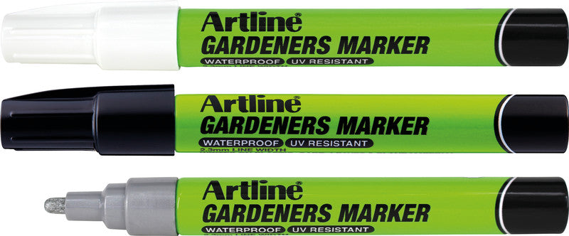 Artline Permanentmarker – silber