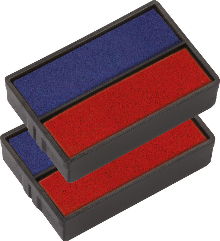 Trodat Ersatzkissen – für 4810, 4850, 4850/L, Kunststoff, blau/rot, getränkt
