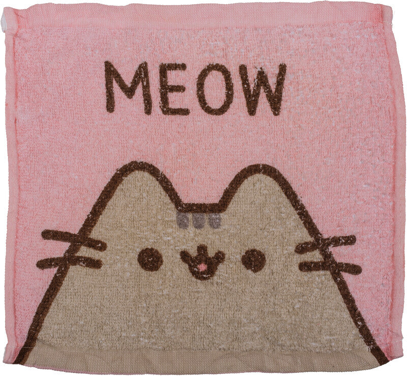 Out oft the blue OUT OF THE BLUE Waschlappen Pusheen – 3×3 cm, 60% Polyester/40% Baumwolle