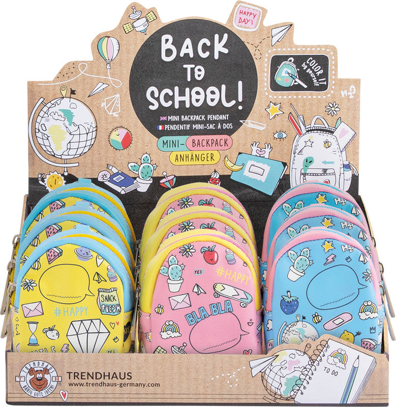 Trendhaus Schlüsselanhänger – synthetische Textilfasern, 65 × 155 × 55 mm, assortiert