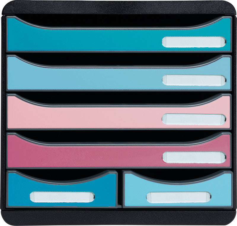 Exacompta Schubladenelement – für Formate bis A4+ – 347 × 270 × 278 mm