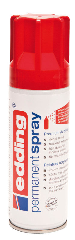 Edding Farbspray – Verkehrsrot, glänzend, 200 ml