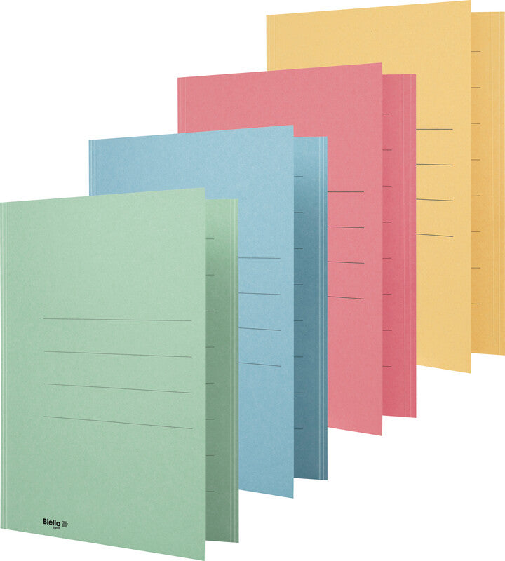 Biella Sammelmappe, für A4, Karton, grün