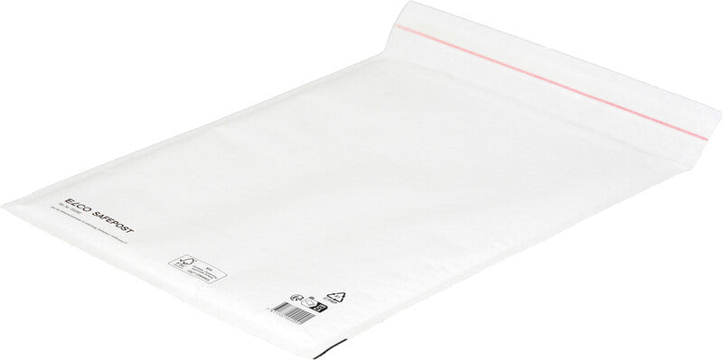 Elco Luftpolstertasche – 270 × 360 mm, weiss, selbstklebend