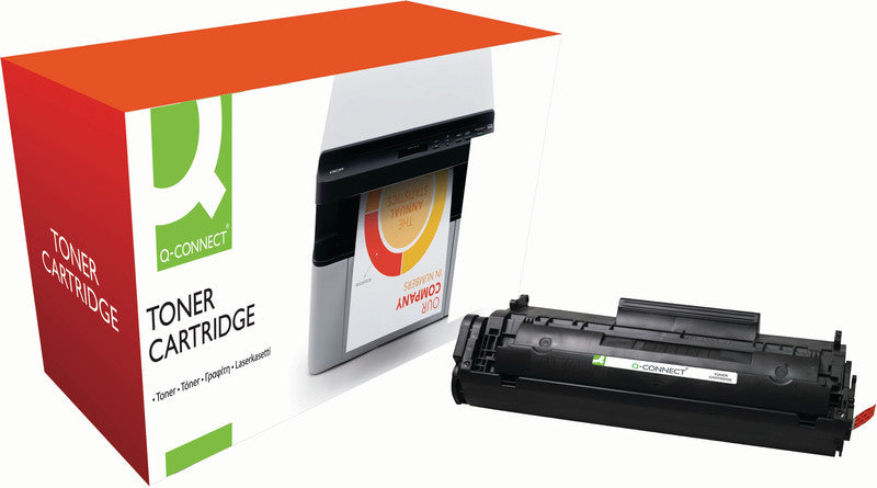 Q-Connect – Toner Q26124A/703 – schwarz, 2000 Seiten – für Mono-Laserdrucker/Multifunktionsgeräte