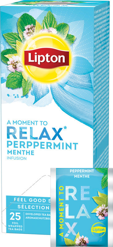 Lipton Pfefferminze – Teebeutel, Kräutertee – 25 Beutel