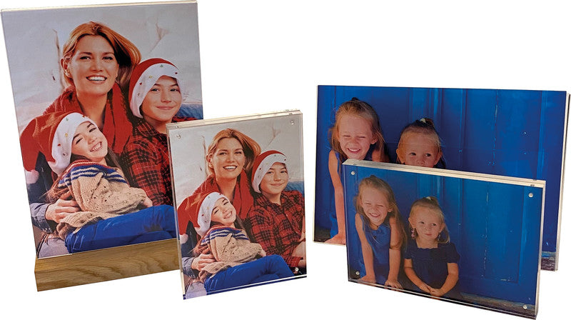Exacompta Tischaufsteller – für A4 – 1 Fach – Hochformat – transparent – Acryl – 210×305×83 mm